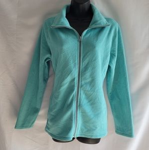 Turquoise Fleece Jacket